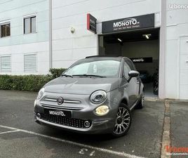 FIAT 500C FIAT 500 C ELEGANTE CABRIOLET HYBRID 1.0 I 69CH RADAR DE RECUL ECRAN DIGITAL
