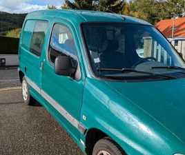 PEUGEOT PARTNER 1.9 D ■FACTURE À L'APPUI.■ENTRETIEN À JOUR■PNEUS NEUF ■PRIX NÉGOCIABLE
