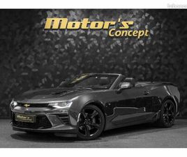 CHEVROLET CAMARO CABRIOLET CHEVROLET CAMARO CABRIOLET 6.2 V8 453 CH / BVA TÊTE HAUTE CAMÉRA BOSE CARPLAY