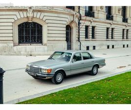 MERCEDES CLASSE S 280SE W116 - FRANCAISE D'ORIGINE - REGULATEUR - CLIM - CARNET - 2EME MAIN