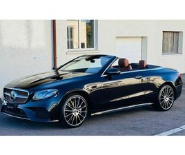 MERCEDES CLASSE E CABRIOLET E 400 NEUWERTIGER MERCEDES E400 4X4 AMG CABRIO. MFK/ GRATISSERVICE