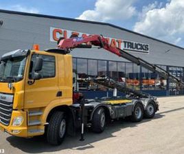 DAF CF DAF DAF FAX CF 480 EURO 6 HMF 26 TONMETER LAADKRAAN — VRACHTWAGENS — MARKTPLAATS