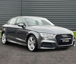 2016 AUDI A3 1.4 TFSI S LINE (150PS) NAV (COD) (START/STOP) SALOON 4D 1395CC TRONIC