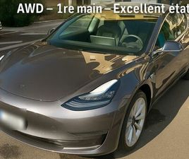 TESLA MODEL 3 LONG RANGE TESLA MODEL 3 GRANDE AUTONOMIE