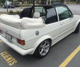 VW GOLF 1 CABRIOLET GLI, 1983, 175'000 KM - ANNONCE 8278922