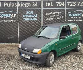 FIAT SEICENTO FIAT SEICENTO 0.9 2001R • TANIE PROSTE AUTKO • PRZEGLĄD DO CZERWCA BYDGOSZCZ • OLX.PL