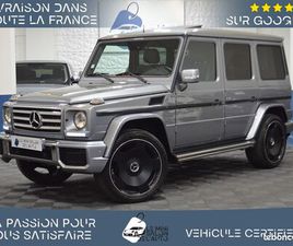 MERCEDES CLASSE G 350 CDI 210 BOITE AUTO PACK 63 AMG-06/2011-TOIT OUVRANT-GPS CARPLAY-SIÈGES CHAUFFANTS/VENTILÉS-HARMAN KARDON-CAMÉRA-HISTORIQUE ENTRETIEN MERCE