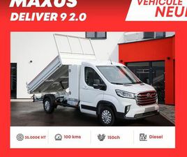 MAXUS DELIVER 9 MAXUS DELIVER9 2.0 150CH BENNE COFFRE NEUF