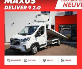 MAXUS DELIVER 9 MAXUS DELIVER9 2.0 150CH PORTE VOITURE PLATEAU COULISSANT NEUF