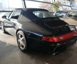 PORSCHE 911 CABRIOLET 993 PORSCHE 993 CABRIOLET SCHWARZ/SCHWARZ 1996...