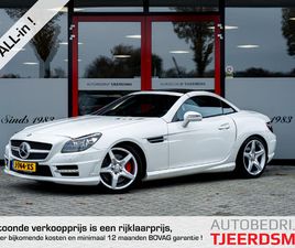 MERCEDES-BENZ SLK 350 EDITION 1 AMG | MAGIC SKY CONTROL | STOELVERWARMING | NEK VERWARMING | HARMAN & KARDON | RUNDLEDER MET RODE STICKSELS | PARKEERSENSOREN | 