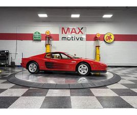 FERRARI TESTAROSSA 1986 FERRARI TESTAROSSA CAR