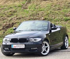 BMW SERIE 1 CABRIOLET 118 BMW 1ER-REIHE 118 D TOP* KREDIT* CABRIO* TEMPOMAT* SITZHEIZUNG*