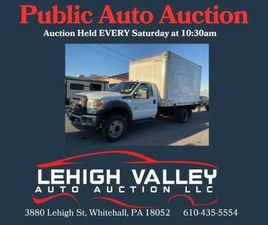 2016 FORD F-550 BOX TRUCK -WWW.LEHIGHVALLEYAUTOAUCTION.COM