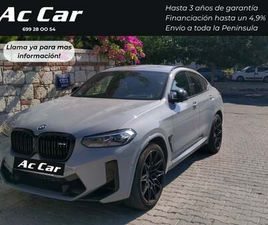 BMW X4 X4M M COMPETITION