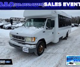 2002 FORD ECONOLINE BUS 24 PASS ONLY 87K AS-IS WHOLESALE TO THE