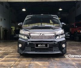 TOYOTA VELLFIRE 2013 TOYOTA VELLFIRE 2.4 ZG MPV