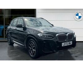 BMW X3 XDRIVE 20I BMW X3 XDRIVE20I M SPORT 2.0 5DR