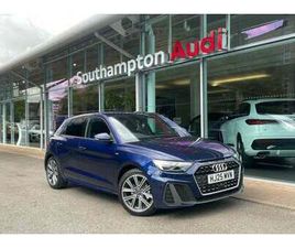 AUDI A1 SPORTBACK 30 TFSI 2025 AUDI A1 1.0 TFSI 30 S LINE SPORTBACK 5DR PETROL S TRONIC EURO 6 (START/STOP) (116 PS) HATCHBACK PET...