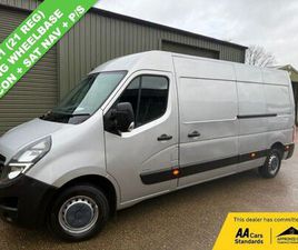 VAUXHALL MOVANO 2021 VAUXHALL MOVANO 2.3CDTI L3H2 F3500 (135PS)(EU6DT-E) PANEL VAN