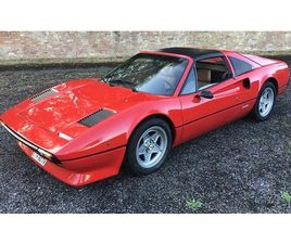 FERRARI 308 1980 FERRARI 308 ROUGE MANUEL, 5 VITESSES CONDUITE À GAUC...