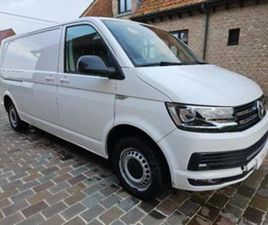 ② VOLKSWAGEN TRANSPORTER T6 LANG L2 AIRCO CRUISE PDC NAVI — CAMIONNETTES & UTILITAIRES — 2EMEMAIN