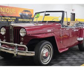 WILLYS JEEPSTER VJ 1949 WILLYS JEEPSTER