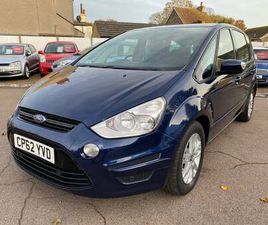 2012 FORD S-MAX 2.0 TDCI 140 ZETEC 5DR POWERSHIFT MPV DIESEL AUTOMATIC