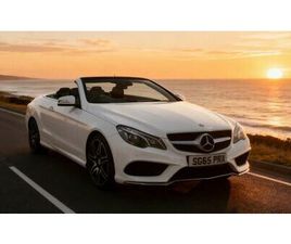 MERCEDES CLASSE E E 400 2015 MERCEDES-BENZ E-CLASS 3.5 E400 AMG LINE CABRIOLET