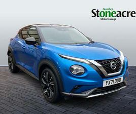 NISSAN JUKE 2021 NISSAN JUKE 1.0 DIG-T 114 TEKNA+ 5DR DCT HATCHBACK PETROL AUTOMATIC