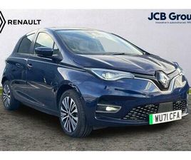 RENAULT ZOE R135 RENAULT ZOE R135 EV50 52KWH RIVIERA AUTO 5DR (RAPID CHARGE)
