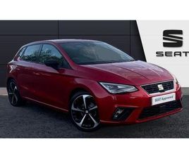 SEAT IBIZA CUPRA 2023 SEAT IBIZA 1.0 TSI 95 FR SPORT 5DR PETROL HATCHBACK HATCHBACK PETROL MANUAL
