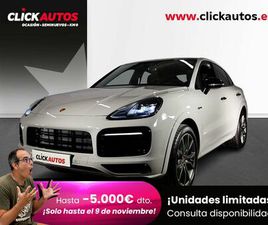 PORSCHE CAYENNE COUPE PORSCHE CAYENNE COUPÉ 3.0 E-HYBRID 340CV PLATINUM EDITION