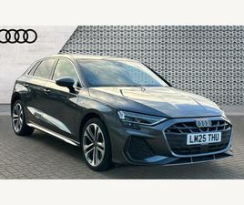 AUDI A3 SPORTBACK 1.5 TFSIE 40 S LINE SPORTBACK S TRONIC EURO 6 (START/STOP) 5DR 17.9KWH