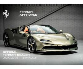 FERRARI SF90 SPIDER 4.0T V8 7.9KWH F1 DCT 4WD EURO 6 (START/STOP) 2DR