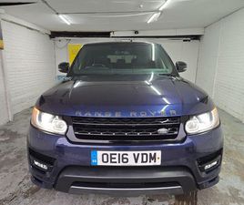 LAND ROVER RANGE ROVER SPORT SDV6 2016 LAND ROVER RANGE ROVER SPORT 3.0 SD V6 AUTOBIOGRAPHY DYNAMIC 3.0SD (306BHP) AWD AUTO