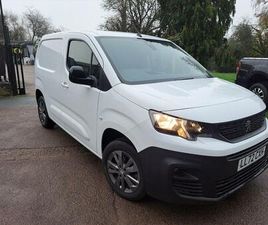 PEUGEOT PARTNER 1.5 BLUEHDI 1000 ASPHALT PREMIUM STANDARD PANEL VAN SWB EURO 6 5DR