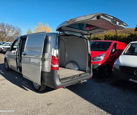 TRÈS RARE, MERCEDES VITO LONG, 2 PLACES, HAYON VITRÉ ET DOUBLE PORTE LATÉRAL