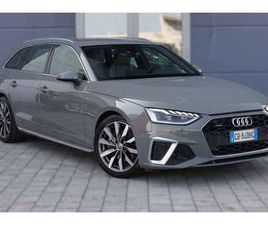AUDI A4 AVANT 40 TDI A4 AVANT 40 2.0 TDI S LINE EDITION QUATTRO
