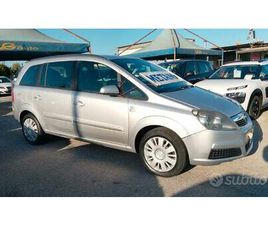 OPEL ZAFIRA 1.6 BENZINA METANO 7 POSTI