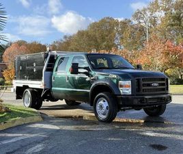 USED 2008 FORD F-550 4X4 CREW CAB SERVICE TRUCK WITH WATER TANK – 6.4L DIESEL