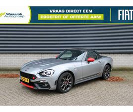 ABARTH 124 SPIDER 124 1.4 TURBO 170PK AUTOMAAT TWO TONE LEDER I NAVIGATIE I CRUISE CONTROL I BOSE AUDIO