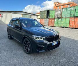 BMW X3 X3M COMPETITION BMW X3 M COMPETITION 510 CV TETTO PELLE ROSSA