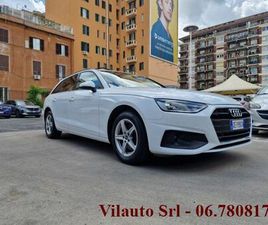 AUDI A4 AVANT 30 TDI AUDI A4 AVANT 30 2.0 TDI MHEV BUSINESS ADVANCED 136CV S-TRONIC