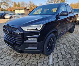 MUSSO GRAND BLACK 4X4 *AHK * ÜBERROLLBÜGEL*