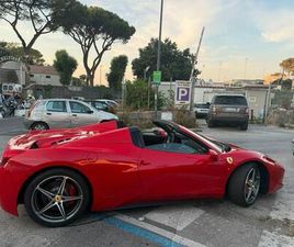 FERRARI 458 ITALIA SPIDER FERRARI 458 SPIDER DCT