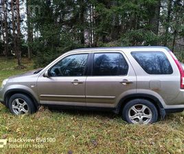 HONDA CR-V, CENA 900 €. PĀRDOD HONDA CR-V II 2.0I-VTEC AR BENZĪNS AUTOMAŠĪNA AUTO GĀZE - SLUDINĀJUMI