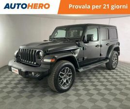 JEEP WRANGLER UNLIMITED 2.0 PHEV ATX 4XE 80TH ANNIVERSARY