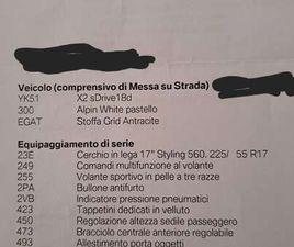 BMW X2 SDRIVE 18D SDRIVE18D ADVANTAGE AUTO