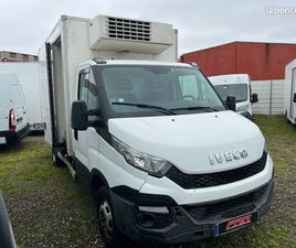 IVECO DAILY 35C15 CHÂSSIS CABINE ROUES JUMELÉES, 150 CH EURO5B+ FRIGORIFIQUE BI-TEMPÉRATURE (2 COMPARTIMENTS) AVEC CLIMATISATION ET PORTE LATÉRALE